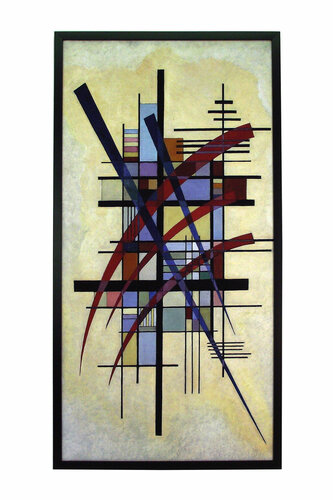 Obraz Kandinsky – Zeichen mit Begleitung Kler Accessories