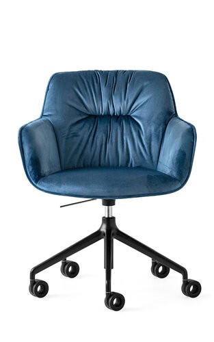 Krzesło biurowe z podłokietnikami Calligaris Cocoon