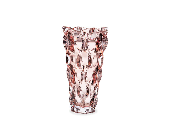 Wazon Bohemia Sicilia rosa