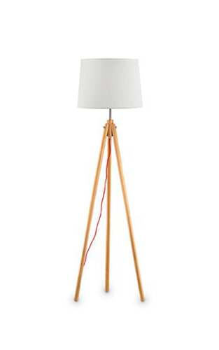 Lampa podłogowa Ideal-Lux YORK PT1 WOOD