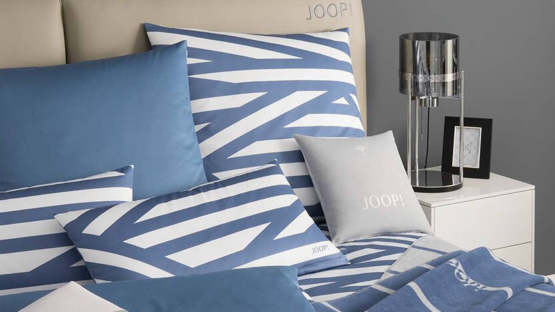 Pościel Joop! Cross z bawełny Comfort satin