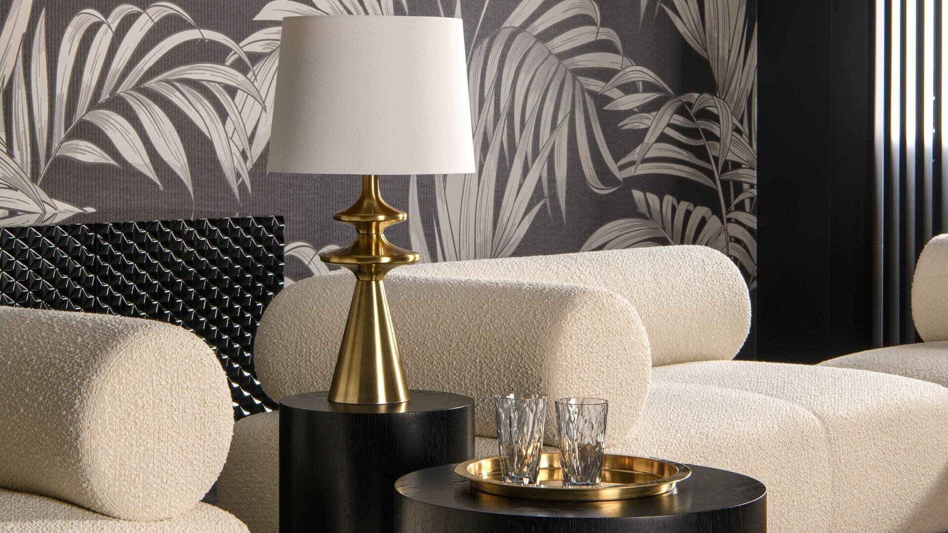 Lampa stołowa Kler Accessories Twist- aranżacja