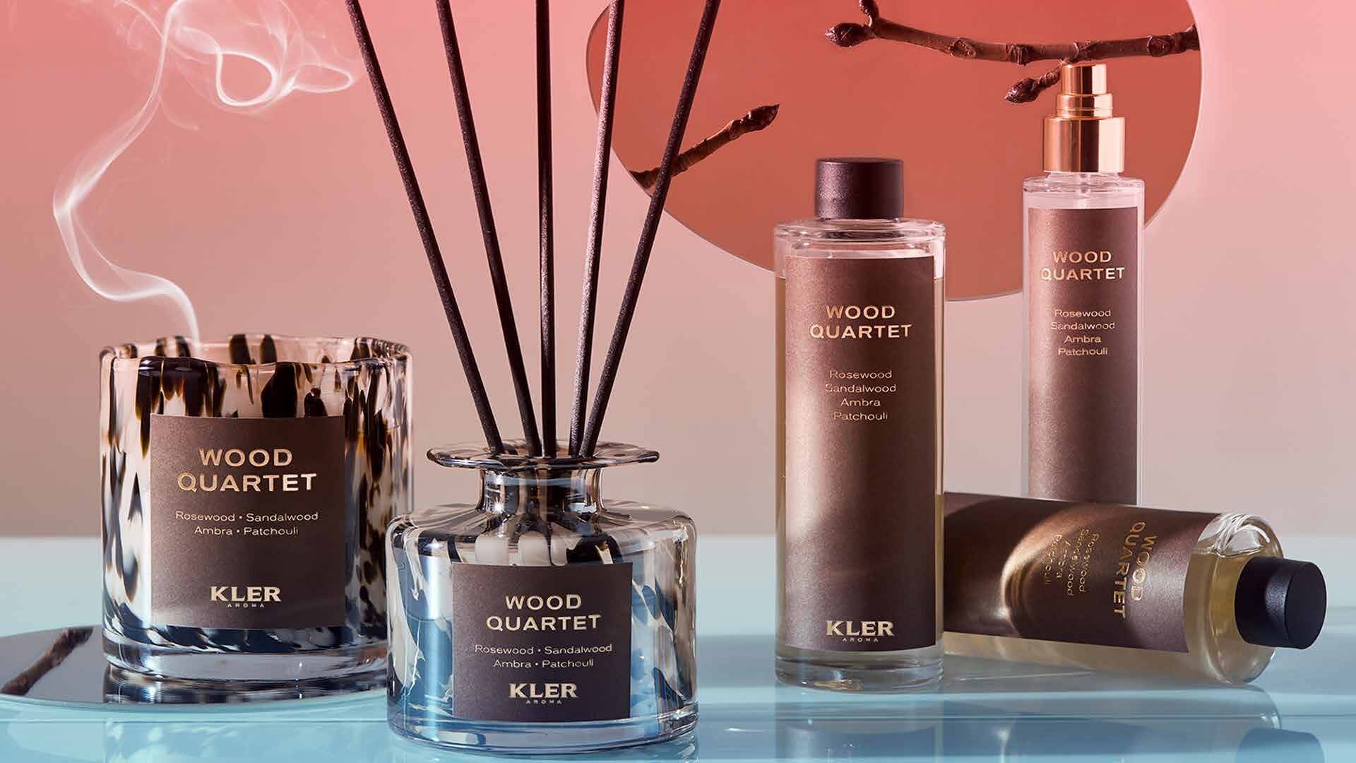 Zapachy do wnętrz Kler Aroma Wood Quartet