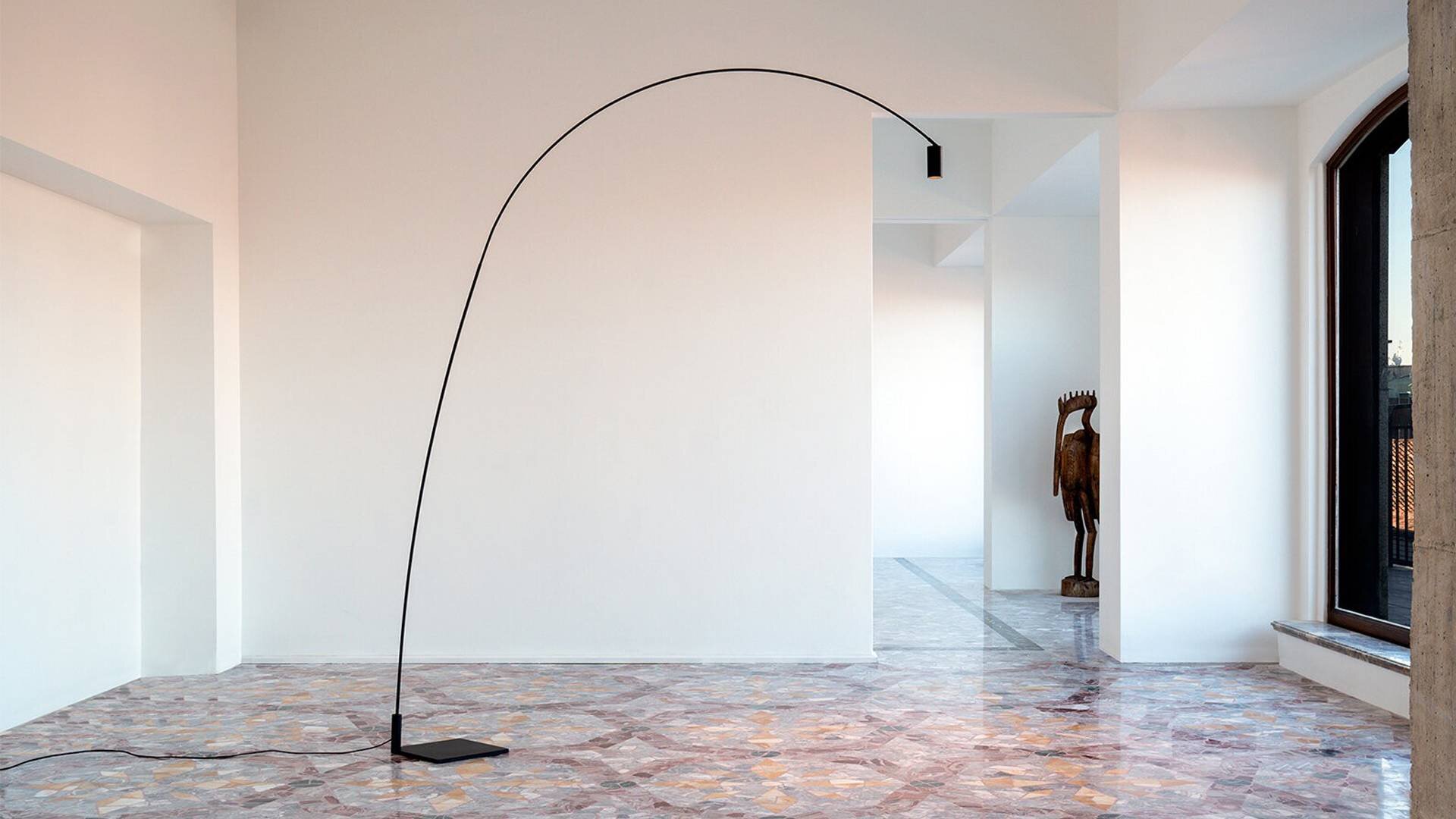Lampa podłogowa Nemo Fox czarna