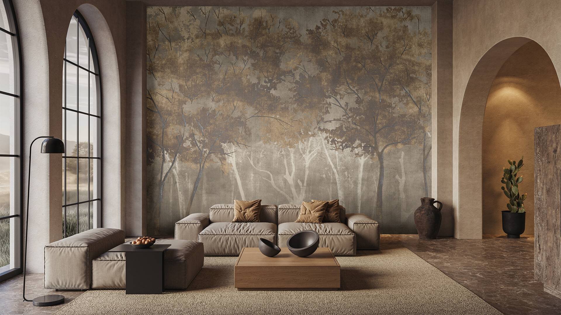Tapeta winylowa One Wall Design Orvieto - aranżacja