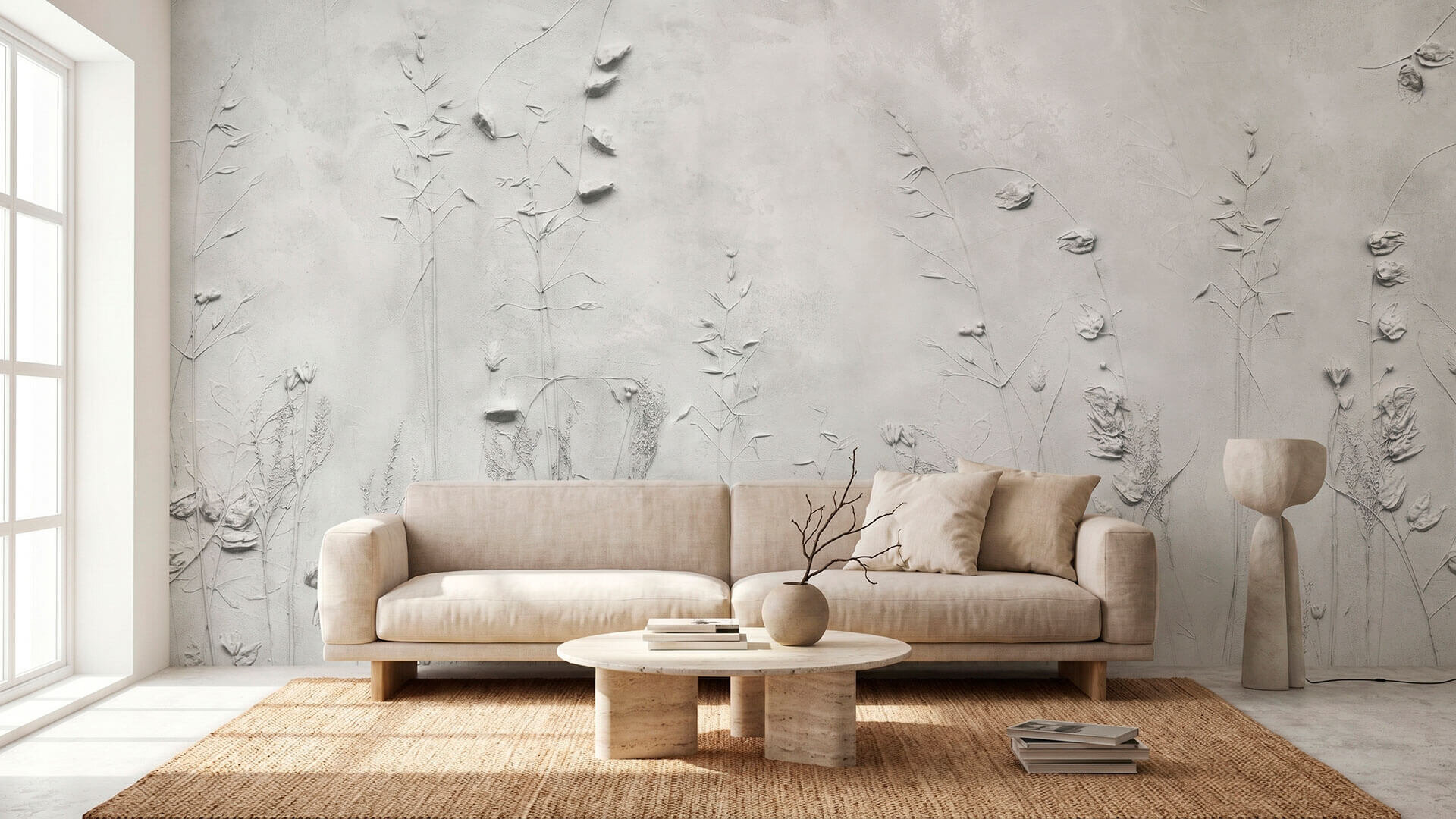 Tapeta Styl'editions Dryas Nature - aranżacja