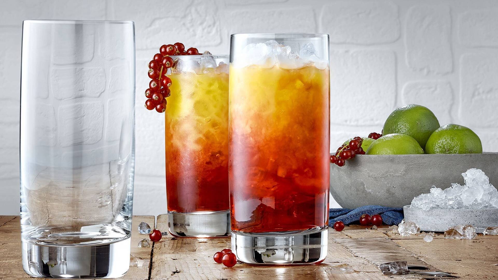Zestaw 6 szklanek do drinków WMF Easy Plus - aranżacja