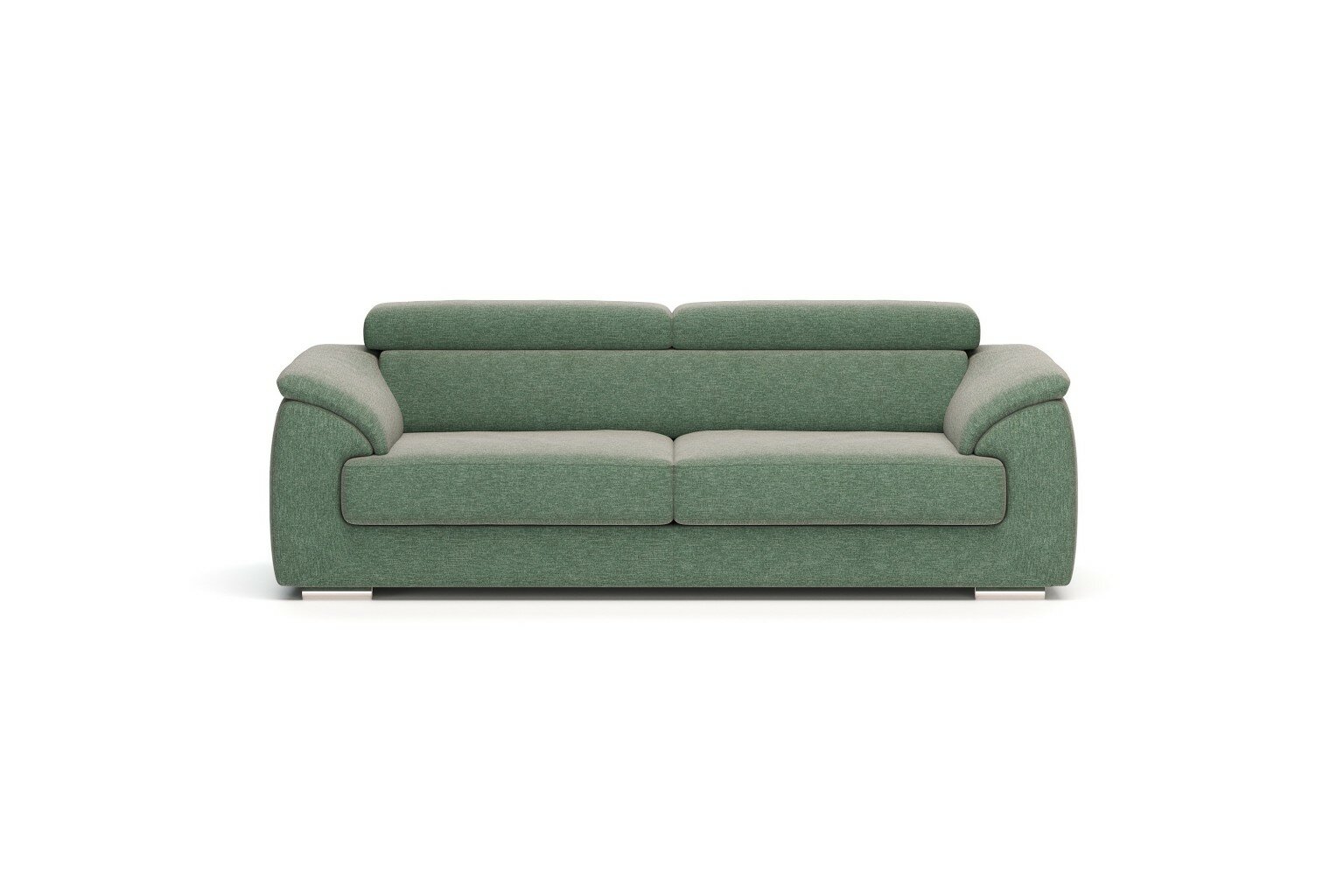 Sofa Ottava w zielonej tkaninie