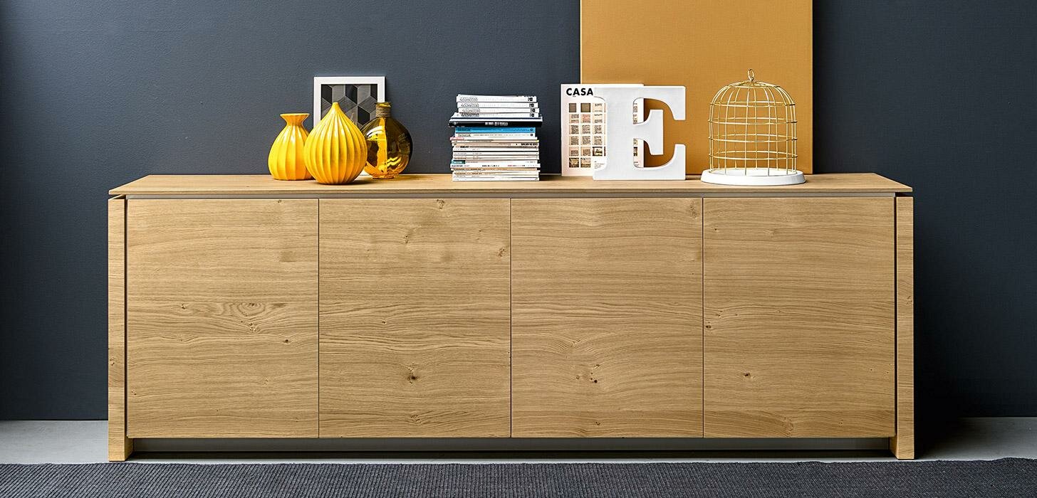 Komoda Calligaris Mag Wood brązowa