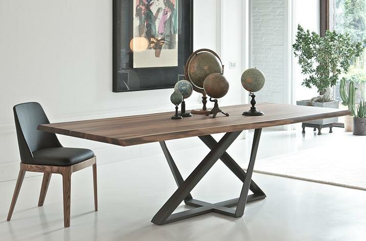 Stół drewniany Bontempi Millennium brązowy