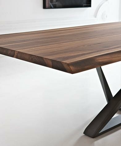 Stół drewniany Bontempi Millennium brązowy