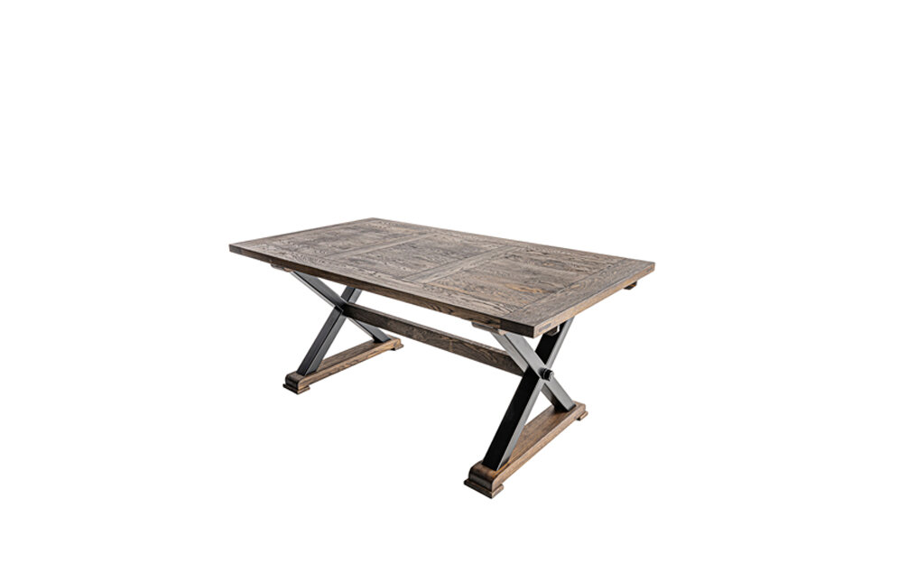 Stół rozkładany Jafra Nin-Bit brązowy drewniany