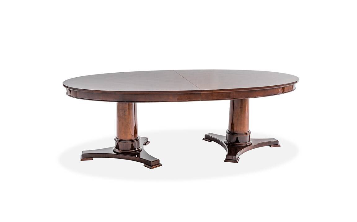 Stół rozkładany Jafra Pinot Noir brązowy drewniany