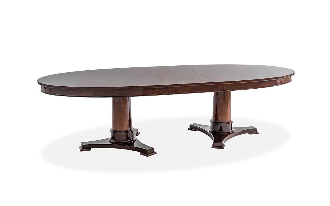 Stół rozkładany Jafra Pinot Noir brązowy drewniany