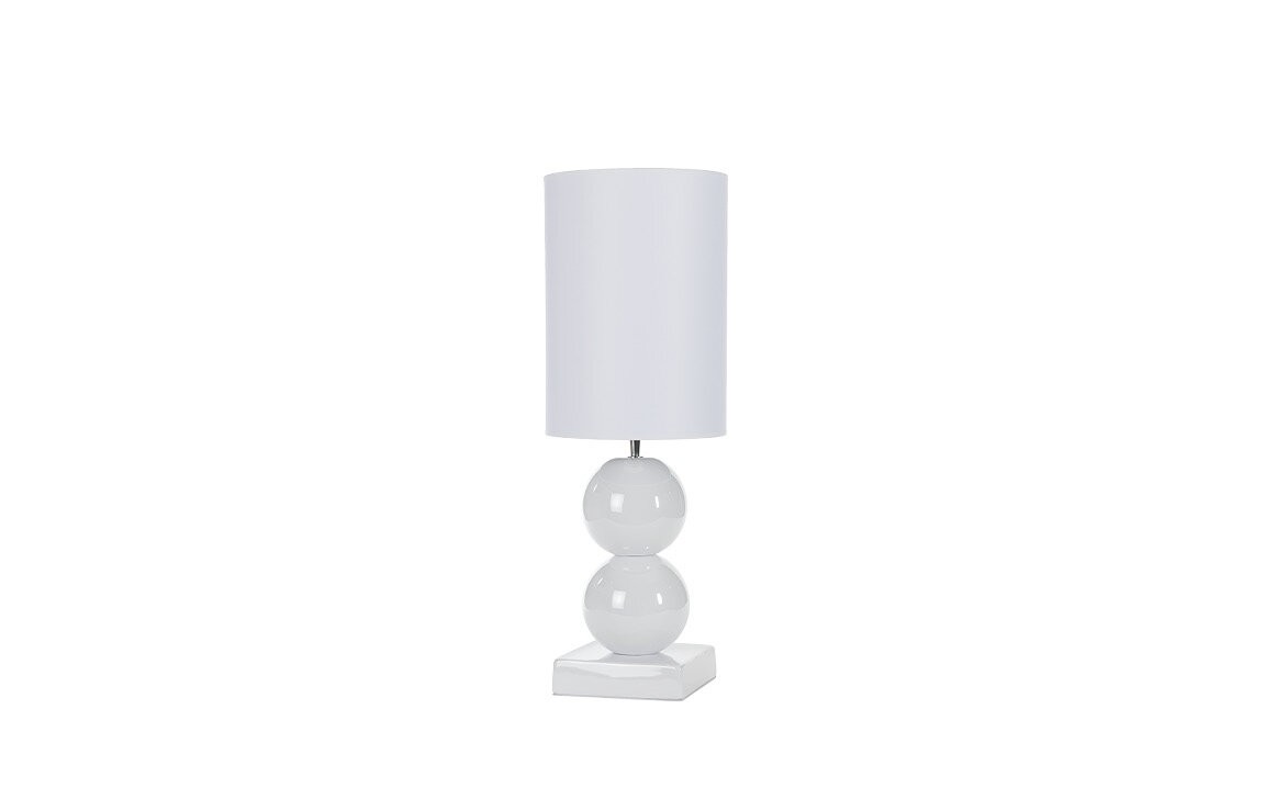 Malá bílá stolní lampa Kler Bilba