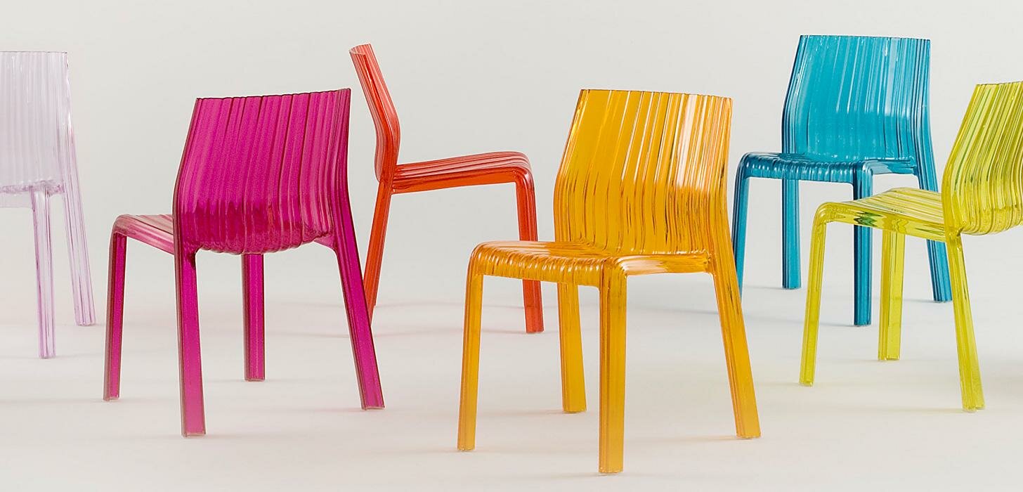 Kartell Frilly multibarvé židle