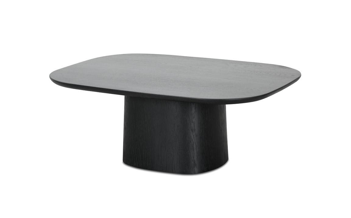 Kávový stolek Kler Fungo v černém dřevě