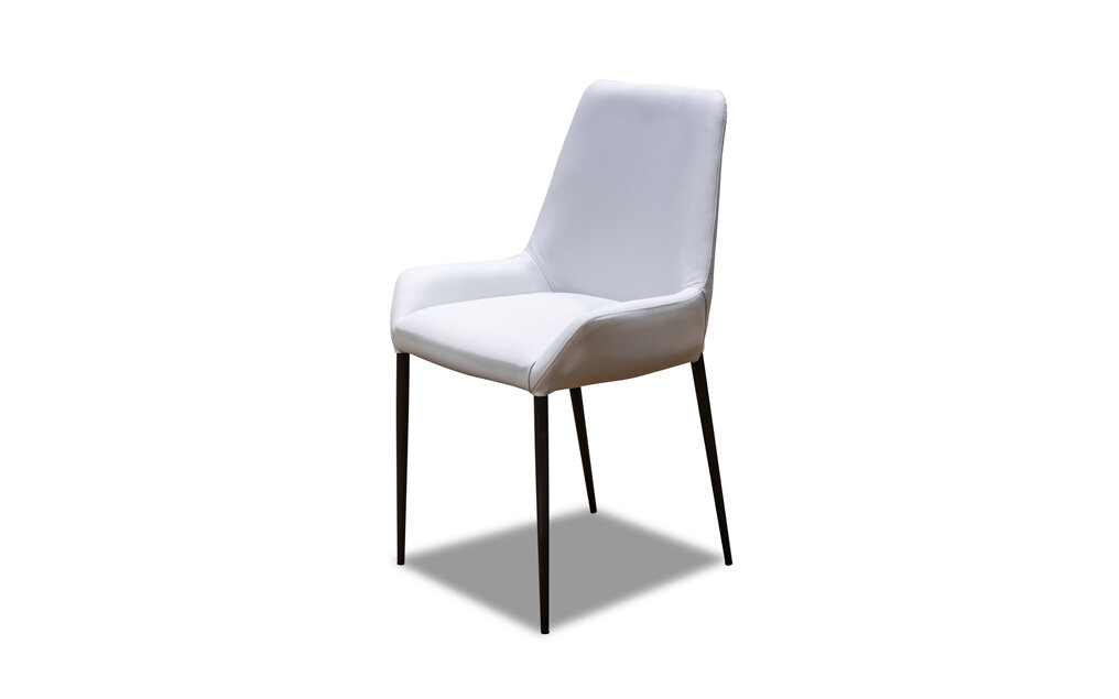 Krzesło Tomasella Havana białe ekoskóra