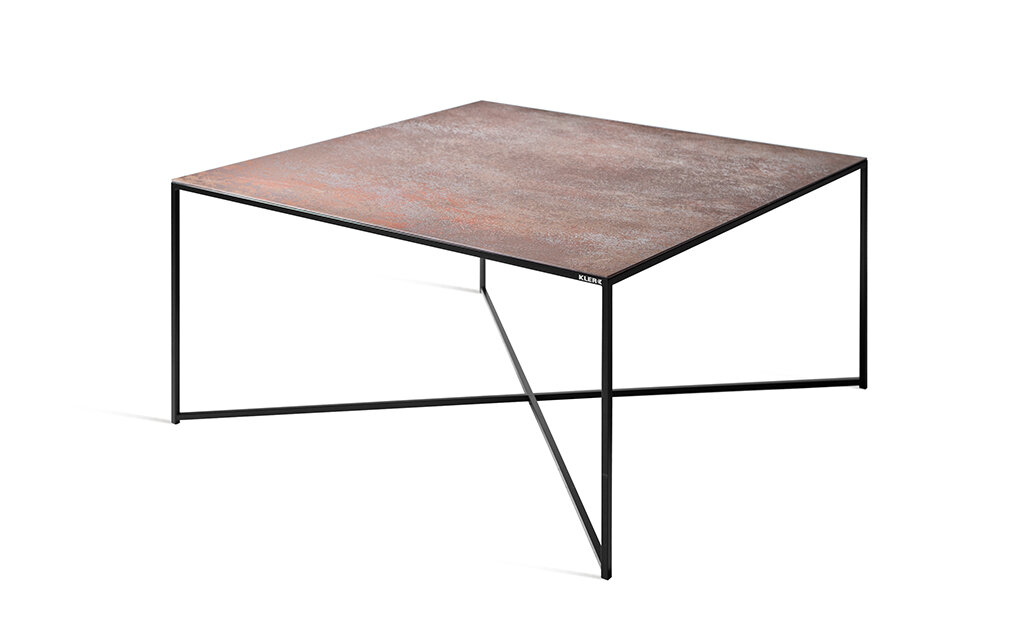 Stolik Kler Iconi miedziany ceramiczny