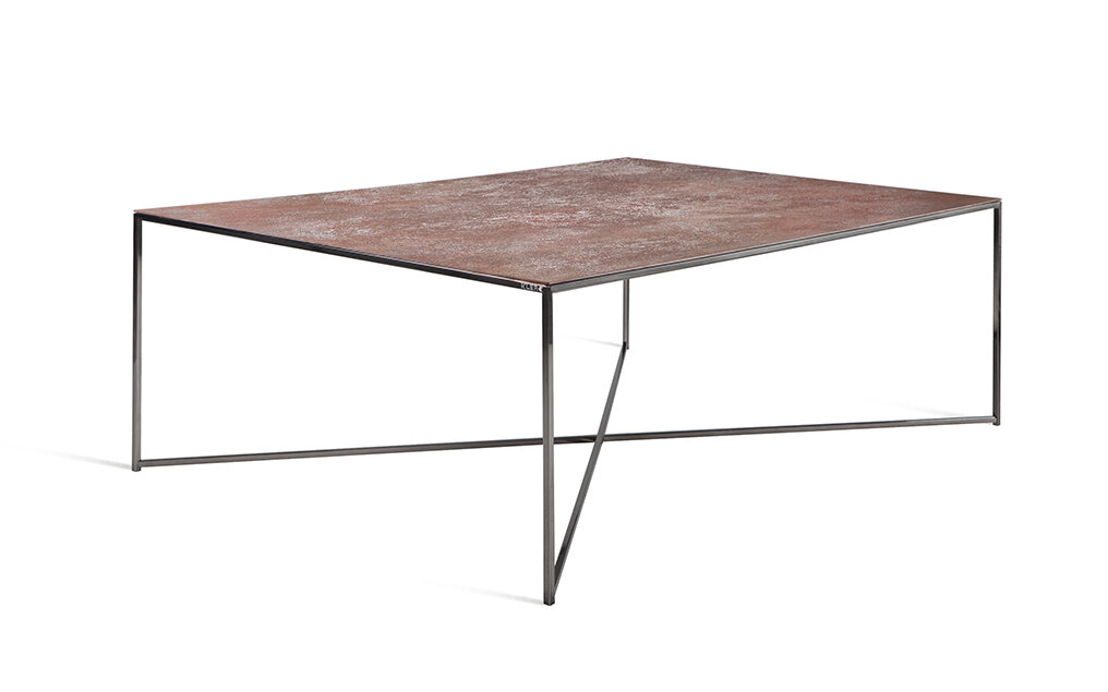 Stolik Kler Iconi miedziany ceramiczny