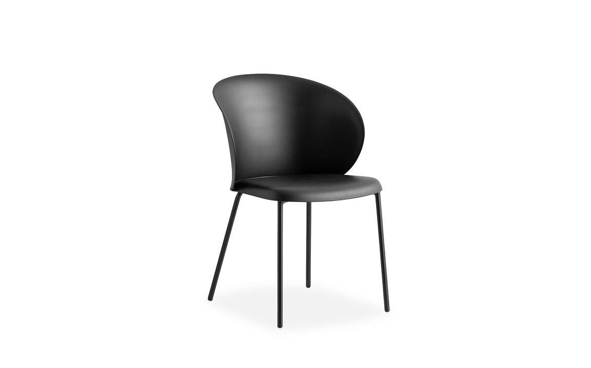 Krzesło ogrodowe Connubia Tuka czarne