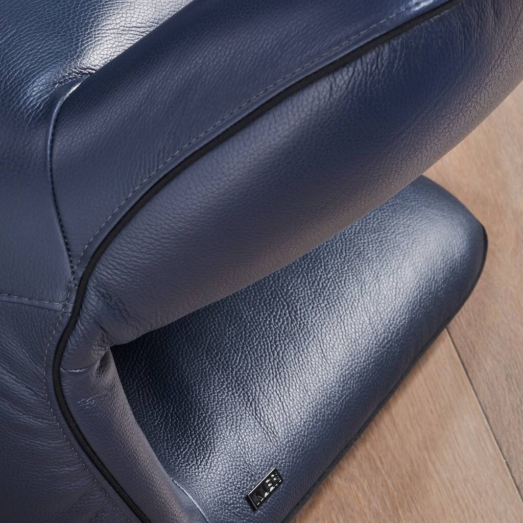 Fotel Kler Vocale W224 skóra granatowy