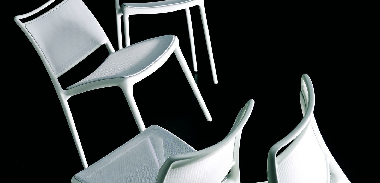Krzesło do jadalni Bontempi Yang białe